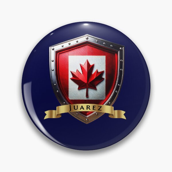Item preview, Juarez Family Canada Shield, Maple Leaf Heraldry Crest designed and sold by Highlandkings.