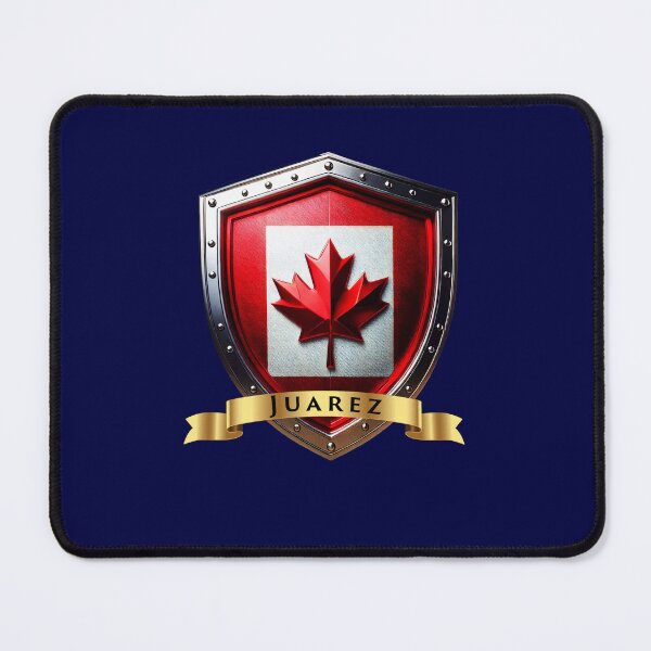 Item preview, Juarez Family Canada Shield, Maple Leaf Heraldry Crest designed and sold by Highlandkings.