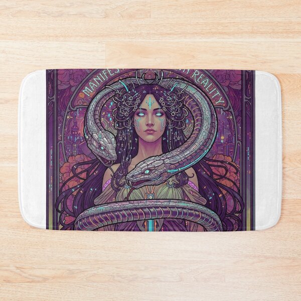 Item preview, The Cyber-Nouveau Goddess: A Portrait of Manifesting Your Own Reality designed and sold by NewGenWitchcraft.