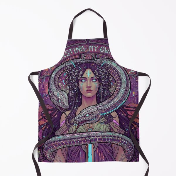 Item preview, The Cyber-Nouveau Goddess: A Portrait of Manifesting Your Own Reality designed and sold by NewGenWitchcraft.