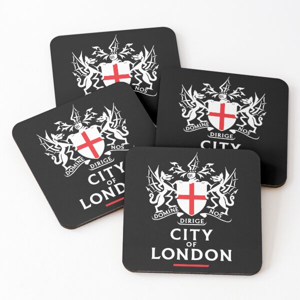 Item preview, City Of London (Black Background) designed and sold by Designermight.