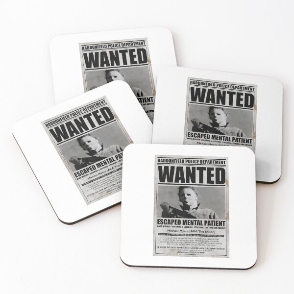 Artikelvorschau, Michael Myers Wanted Design entworfen und verkauft von IrnDesigns.