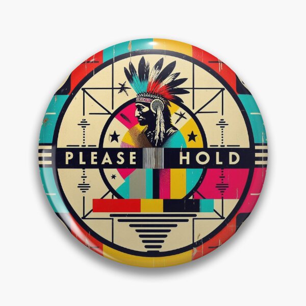 Item preview, Indian Head Test Pattern- Please Hold designed and sold by williamlharvey.