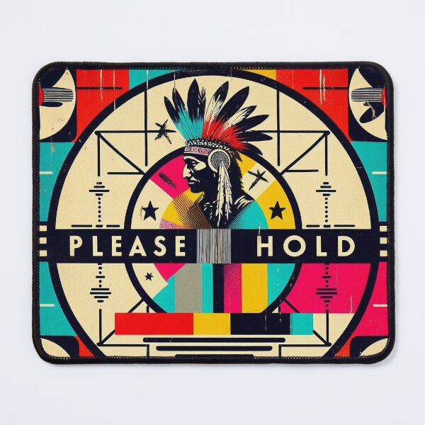 Item preview, Indian Head Test Pattern- Please Hold designed and sold by williamlharvey.