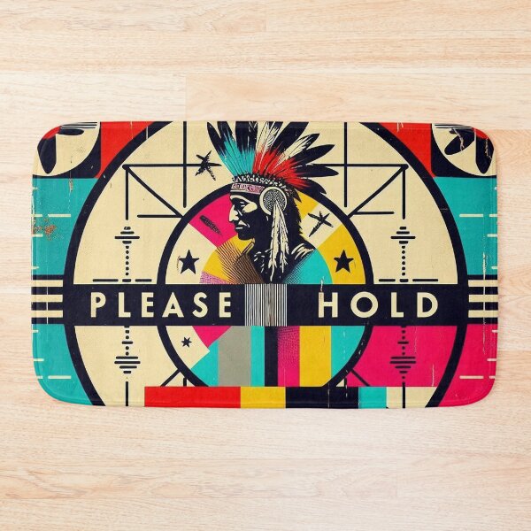 Item preview, Indian Head Test Pattern- Please Hold designed and sold by williamlharvey.