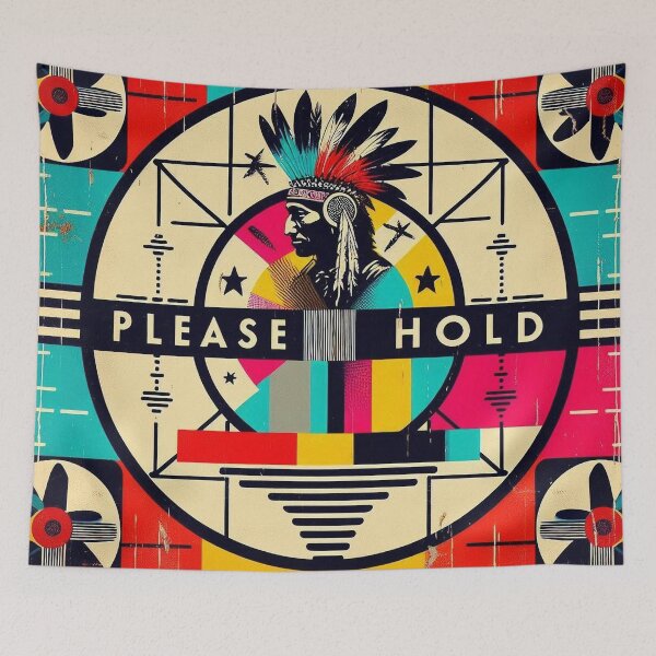 Item preview, Indian Head Test Pattern- Please Hold designed and sold by williamlharvey.