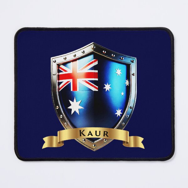 Item preview, Kaur Family Australia Shield, Heritage Crest of Pride designed and sold by Highlandkings.