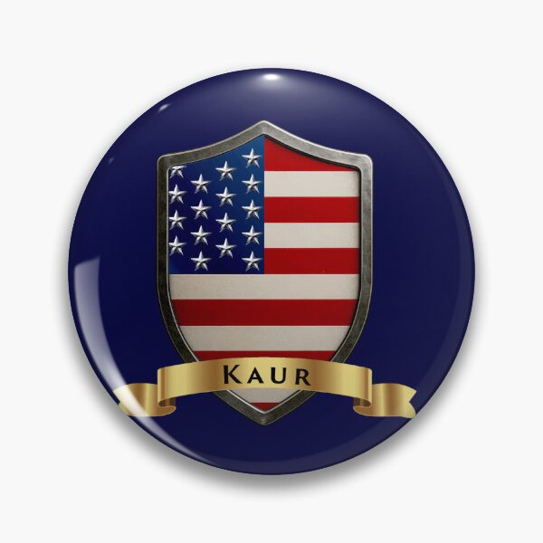 Item preview, Kaur Family USA Shield, Stars & Stripes Pride Crest designed and sold by Highlandkings.