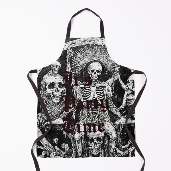 Item preview, It's Party Time Heavy Metal Art -Black designed and sold by TheDarkWardrobe.