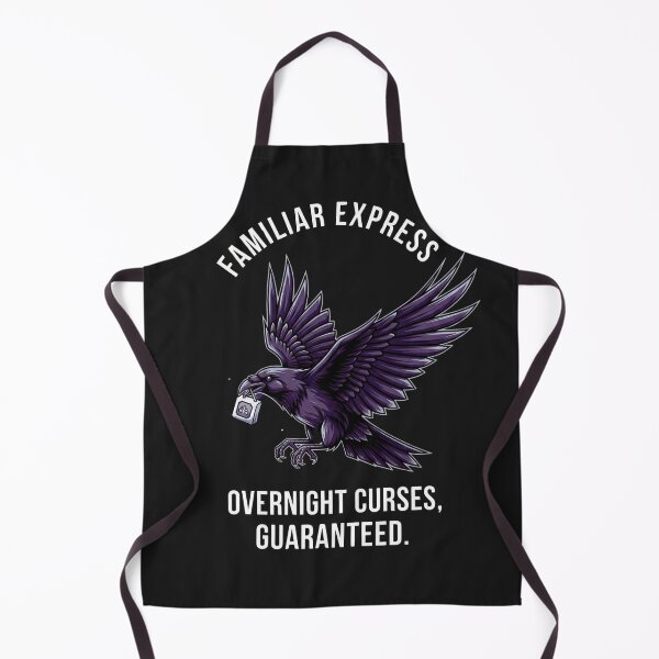 Item preview, Official Uniform of the Familiar Express Courier Service, Specializing in Guaranteed Overnight Curses designed and sold by NewGenWitchcraft.