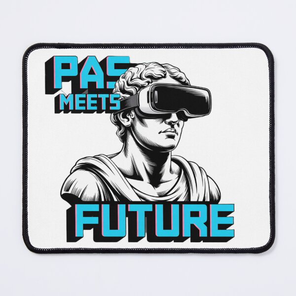 Item preview, Past Meets Future – VR Greek Statue Glitch Art. designed and sold by AndrewYoko.