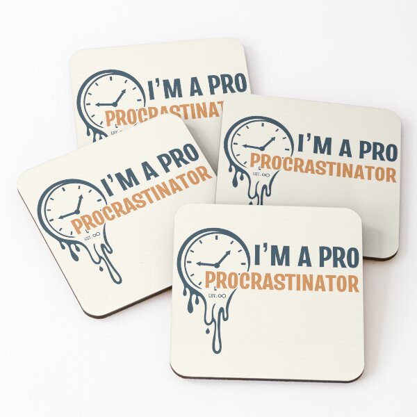 Item preview, I'm a Pro Procrastinator Comedy T-shirt and hundreds of other personalized products designed and sold by edsonmaciel1990.