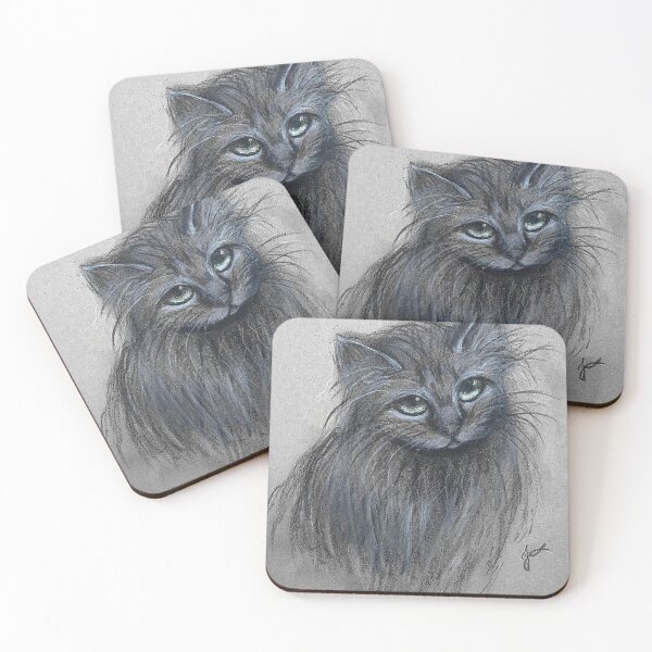 Item preview, Freehand cat portrait designed and sold by SCJota.