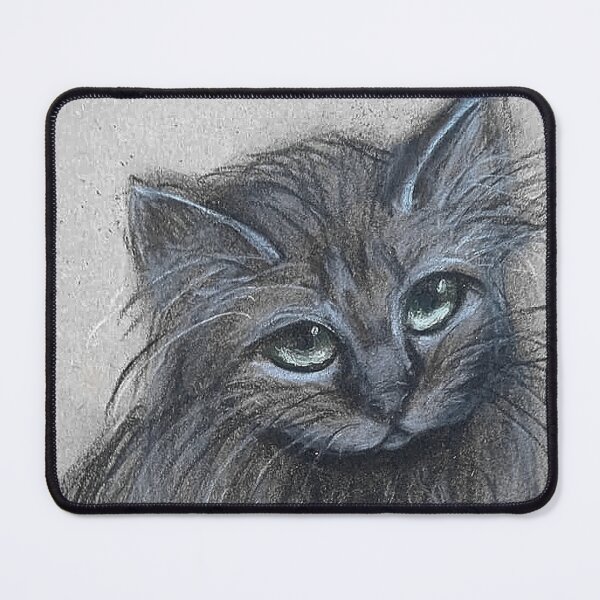 Item preview, Freehand cat portrait designed and sold by SCJota.