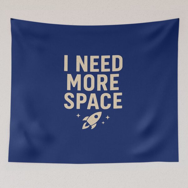 Item preview, I Need More Space – Funny Astronaut & Space T-Shirt designed and sold by Long Family Gifts.