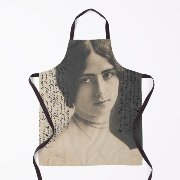 Item preview, Iconic Vintage Portrait Postcard: Cléo de Mérode with Handwritten Messages (Circa 1900) designed and sold by LanaGustavsson.