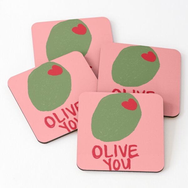 Item preview, Olive you- Olive, I love u, romance, heart designed and sold by Shosho133.