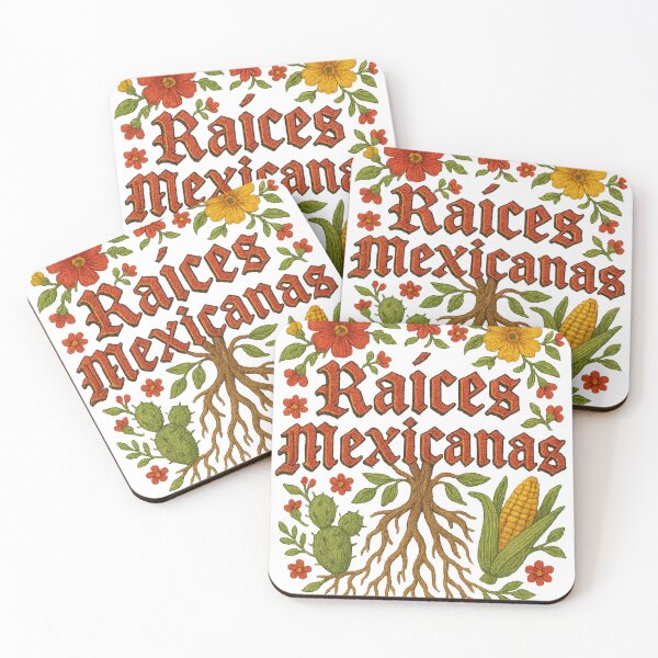 Item preview, Raíces Mexicanas – Embroidery Folk Art Roots & Heritage Design designed and sold by MerchbvyTodd.
