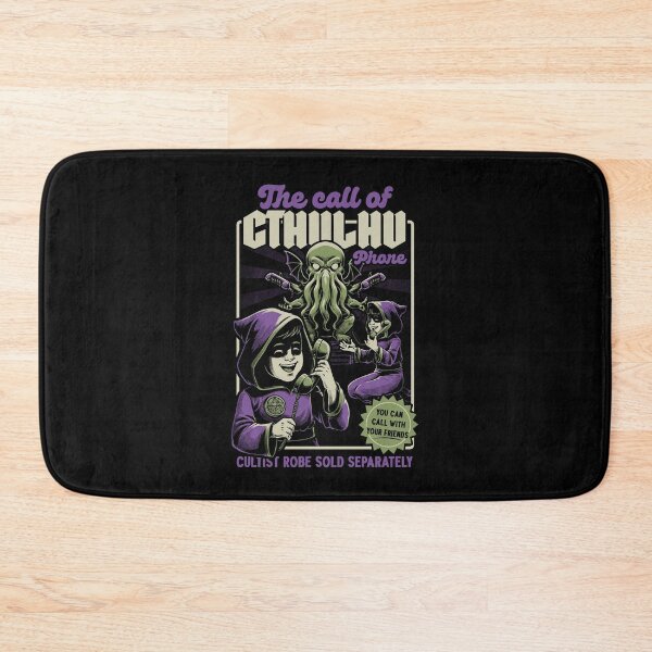 Item preview, Cthulhu Phone Toy - Vintage Scary Advertisement designed and sold by Studio Mootant.