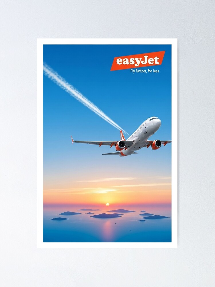 easyJet Travel Poster