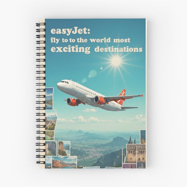 Item preview, easyJet Travel Poster designed and sold by Skyframe Aviation.