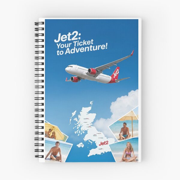 Item preview, Jet2 Travel Poster designed and sold by Skyframe Aviation.