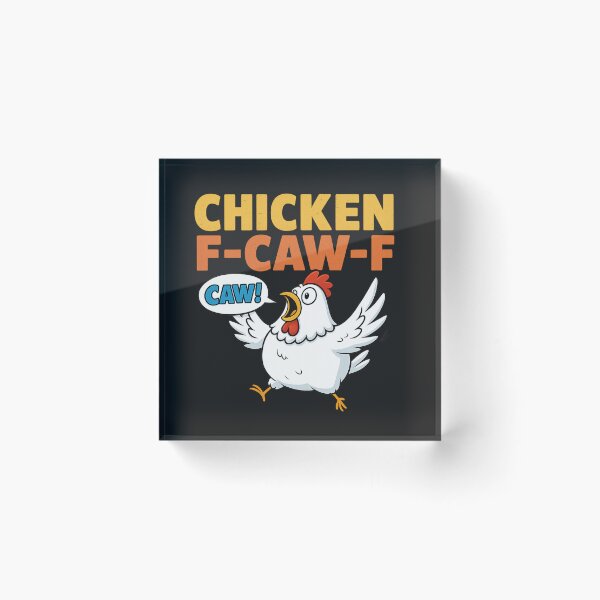 Item preview, Funny Screaming Chicken F-CAW-F Joke Design Classic T-Shirt designed and sold by Graphic-Shops.
