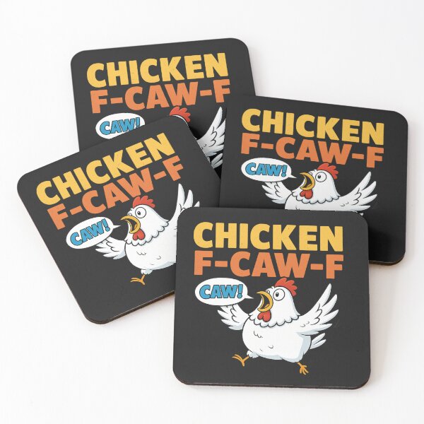 Item preview, Funny Screaming Chicken F-CAW-F Joke Design Classic T-Shirt designed and sold by Graphic-Shops.
