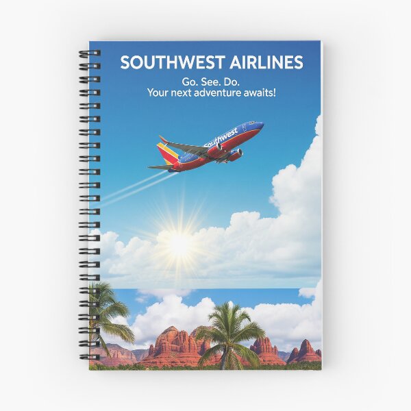 Item preview, SouthWest Travel Poster designed and sold by Skyframe Aviation.