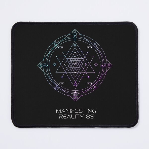 Item preview, The User Interface of the Universe: Official Emblem for the Manifesting Reality Operating System designed and sold by NewGenWitchcraft.