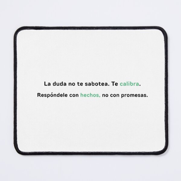 Item preview, “Doubt measures you. Answer it with facts.” designed and sold by chapeto.