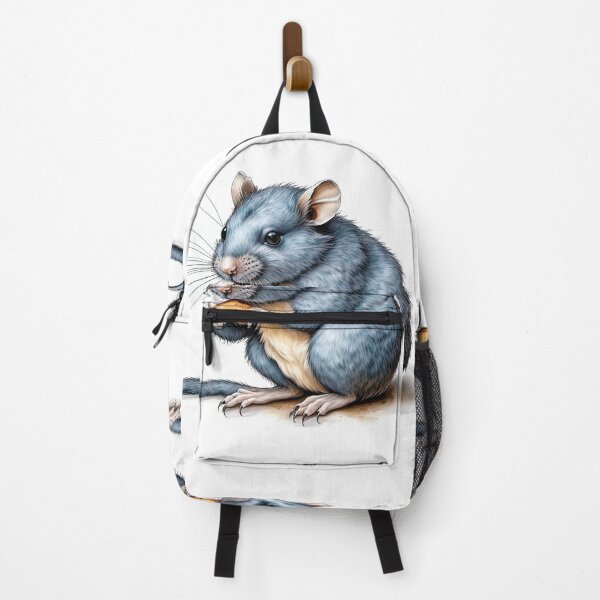 Item preview, Close up of Cute little mouse eating cookies  designed and sold by LanaGustavsson.