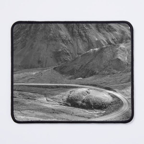 Item preview, Dalton Hwy at Atigun pass (monochrome) designed and sold by zumi.