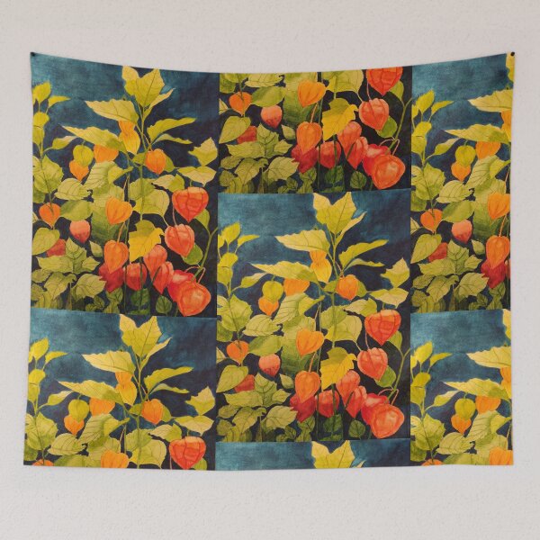 Item preview, Chinese lanterns watercolour painting  designed and sold by esvb.