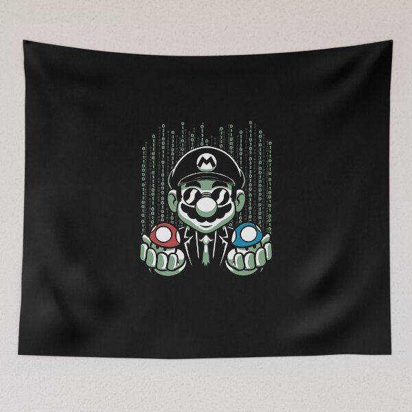 Item preview, Game Mushroom Choice - Cyberpunk Pill Movie designed and sold by Studio Mootant.