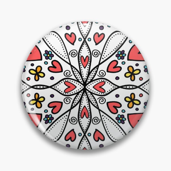 Item preview, Heart Spiral Pattern designed and sold by lexbeokay.