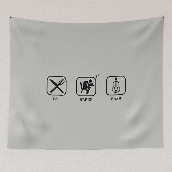 Item preview, Eat Sleep Bass designed and sold by Gramophone Cafe.