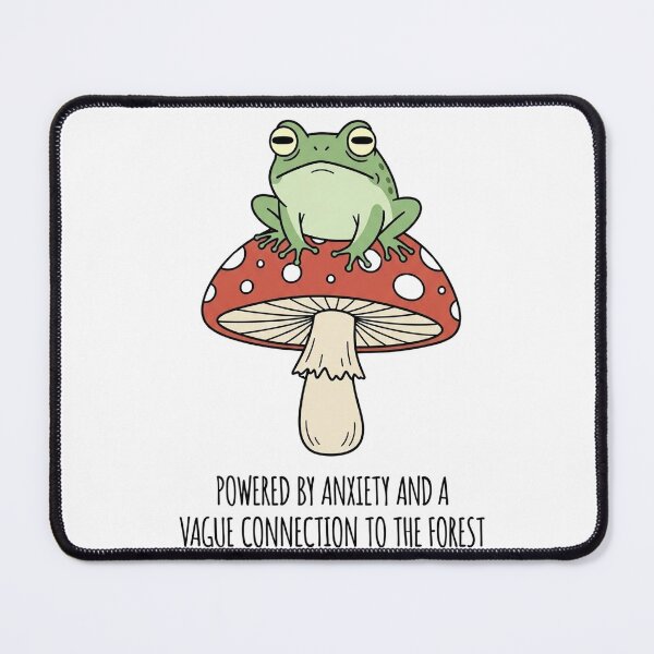 Item preview, A Candid Portrait of the Modern Forest Dweller, Powered Solely by Anxiety and a Vague Connection to Nature designed and sold by NewGenWitchcraft.