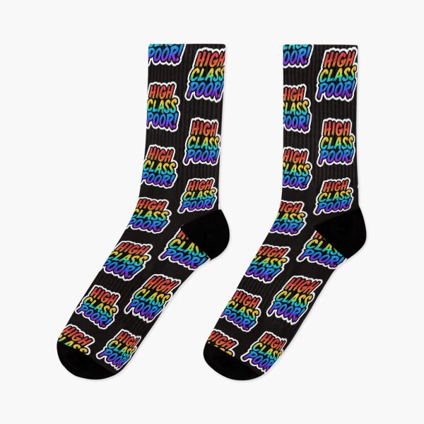 Item preview, High Class Poor | Funny Relatable Quote Design | Stylish But Broke Humor designed and sold by WHDProduction45.