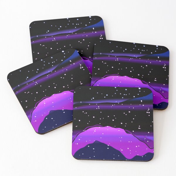 Item preview, Galaxy mountains designed and sold by SassyJadePrints.