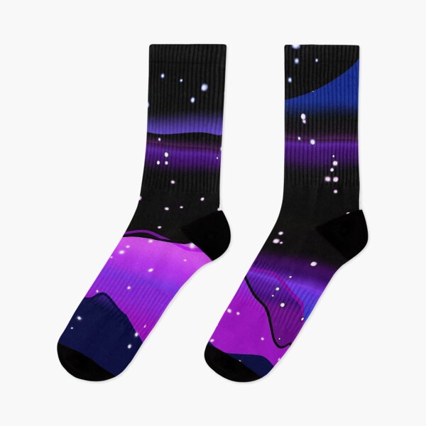Item preview, Galaxy mountains designed and sold by SassyJadePrints.