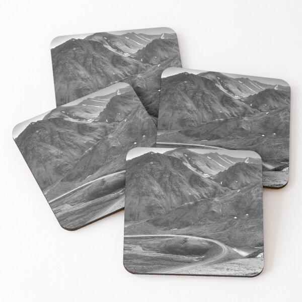 Item preview, Dalton Hwy at Atigun pass (monochrome) designed and sold by zumi.