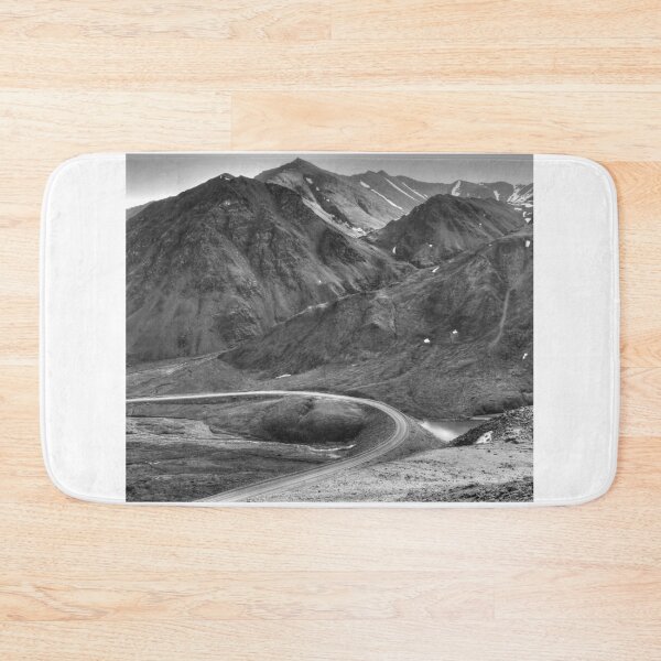 Item preview, Dalton Hwy at Atigun pass (monochrome) designed and sold by zumi.