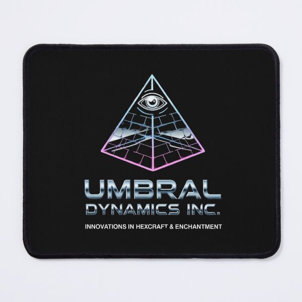 Item preview, The Official 80s Corporate Logo for Umbral Dynamics Inc., Global Leaders in Hexcraft & Enchantment designed and sold by NewGenWitchcraft.