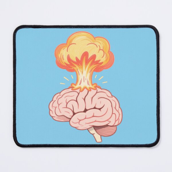 Item preview, Mushroom Cloud Brain Explosion designed and sold by MentalDripCave.