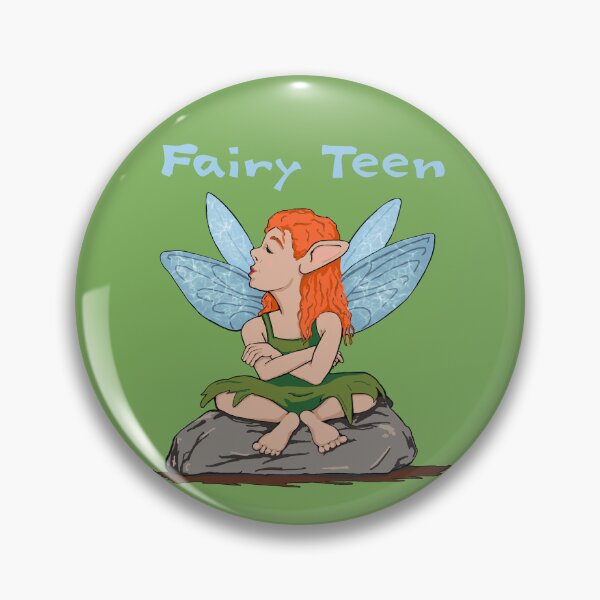 Item preview, Moody Teenage Fairy  designed and sold by Anne Park.