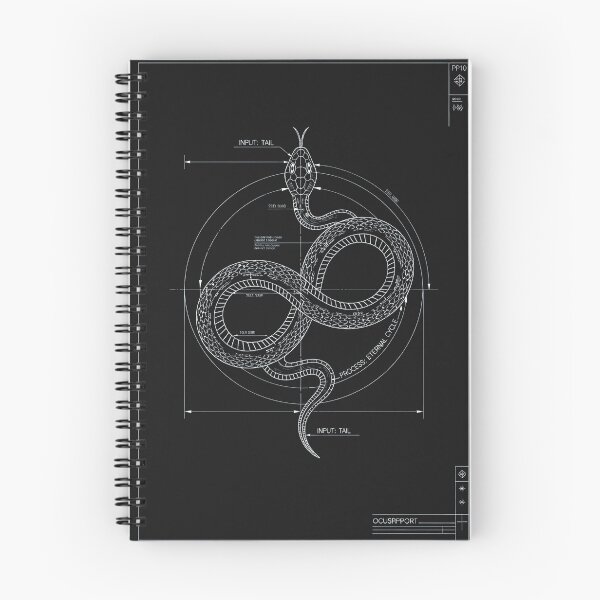 Item preview, The Engineer's Guide to Eternity: A Detailed Technical Blueprint of the Ouroboros Mechanism designed and sold by NewGenWitchcraft.