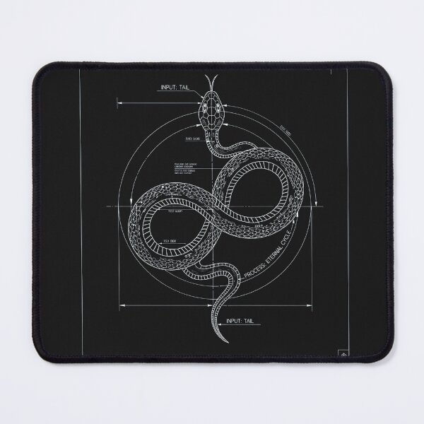 Item preview, The Engineer's Guide to Eternity: A Detailed Technical Blueprint of the Ouroboros Mechanism designed and sold by NewGenWitchcraft.