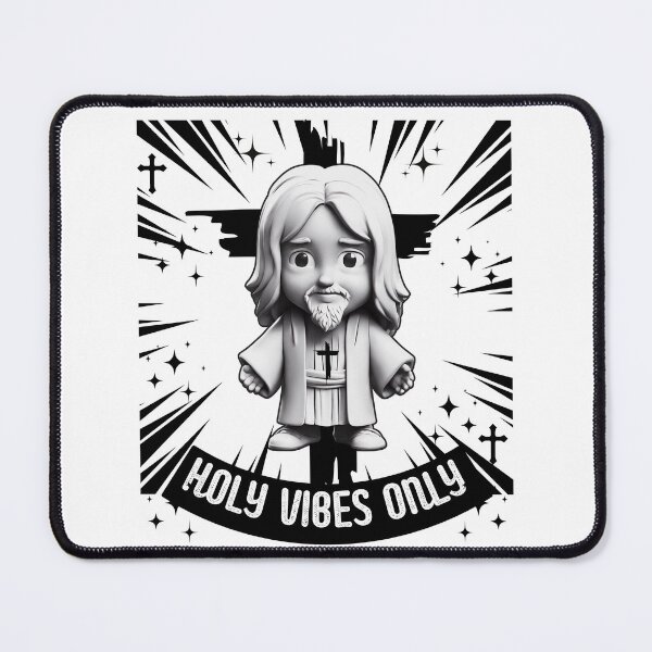 Item preview, Holy Vibes Only – Funny Jesus Meme Christian designed and sold by Whisky1111.