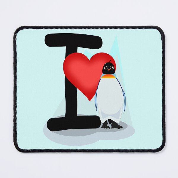 Item preview, I love penguins King penguin designed and sold by Marcia Motivos.
